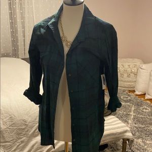 Old Navy Plaid Button Down